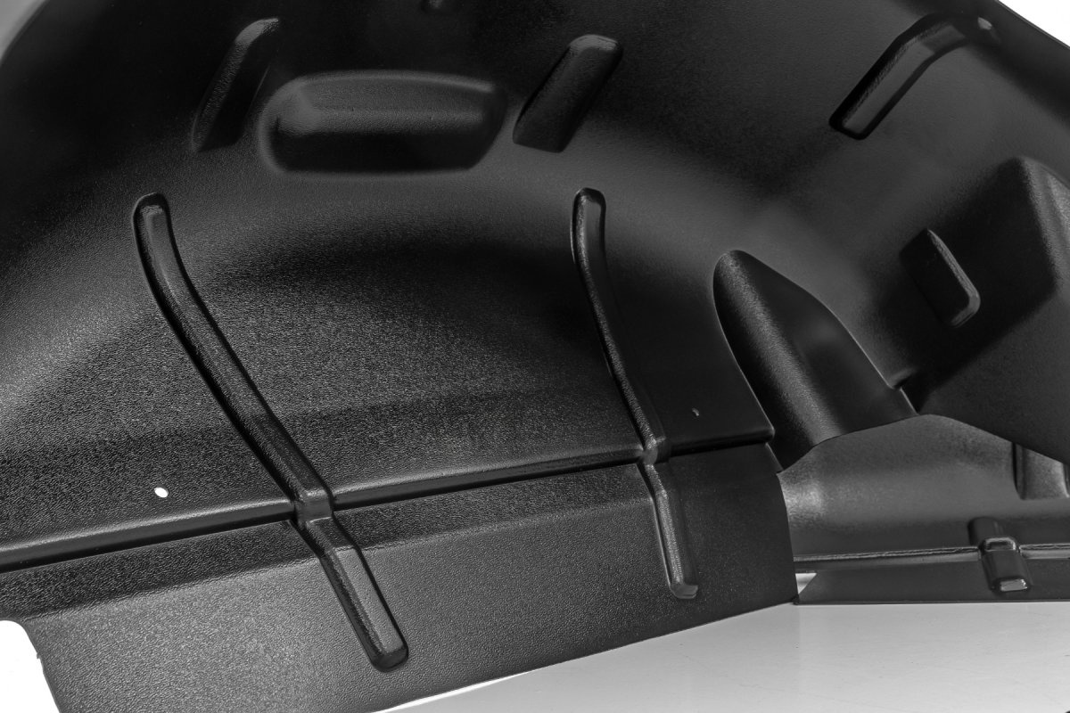 Ford F-150 Rear Wheel Well Liners - Rough Country - Rough Country - Black - '15-'20